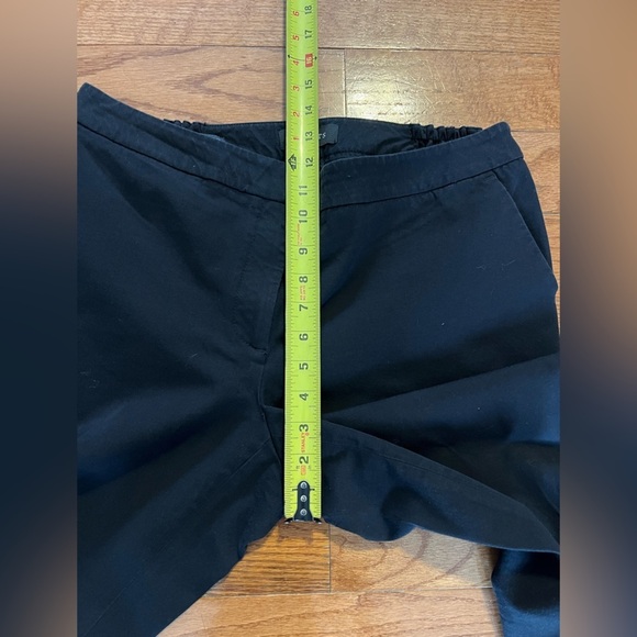 TALBOTS Hampshire Ankle Black pants Womens 14WP Cotton Blend Trousers - Picture 8 of 11